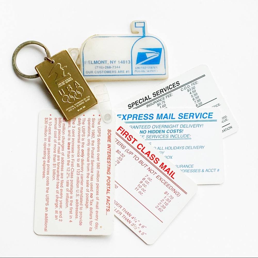 USPS BELMONT NY🎄Vintage Ornaments or Key Rings